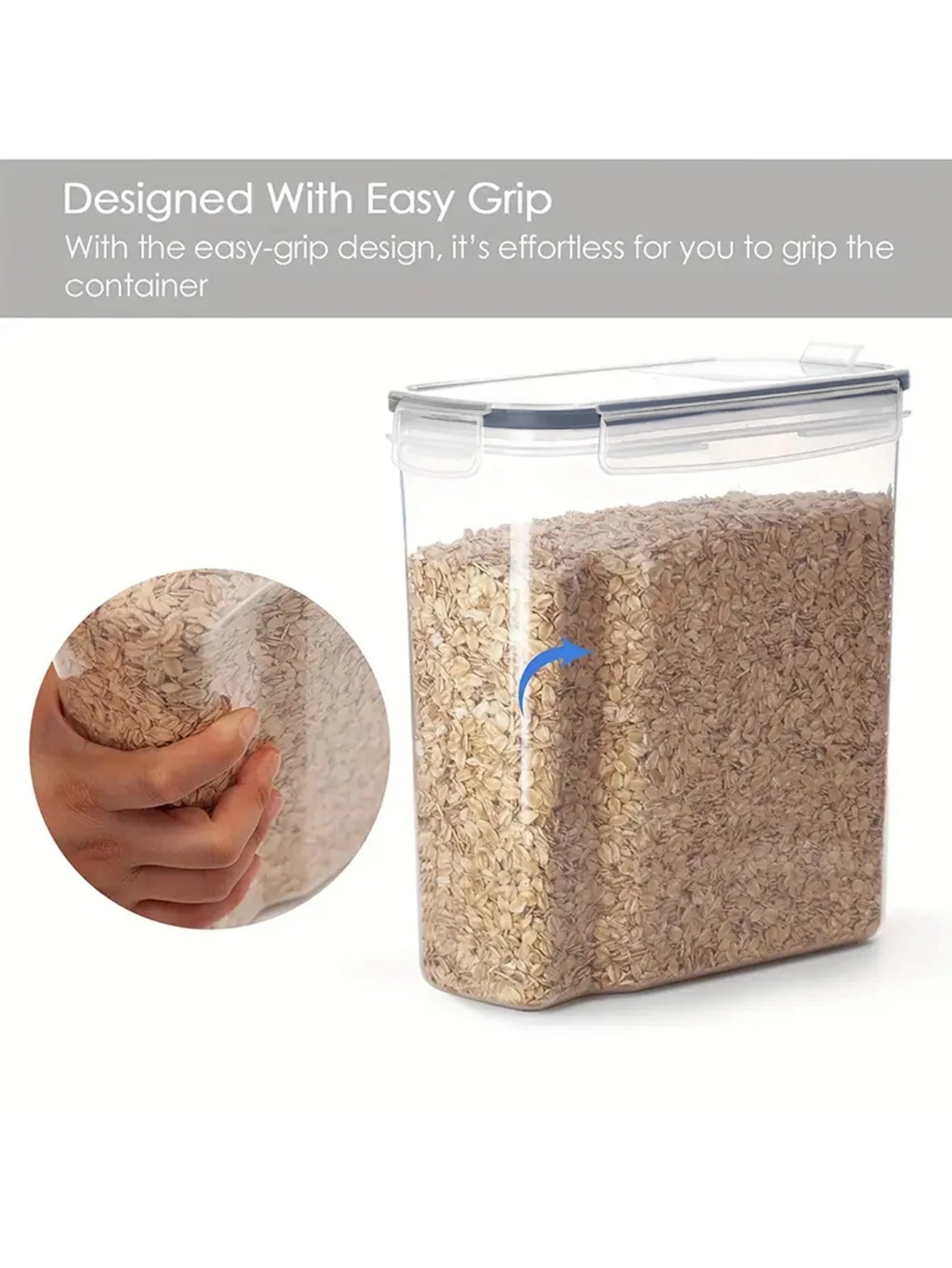 Airtight Food Storage Containers With Lids For Pantry Organization