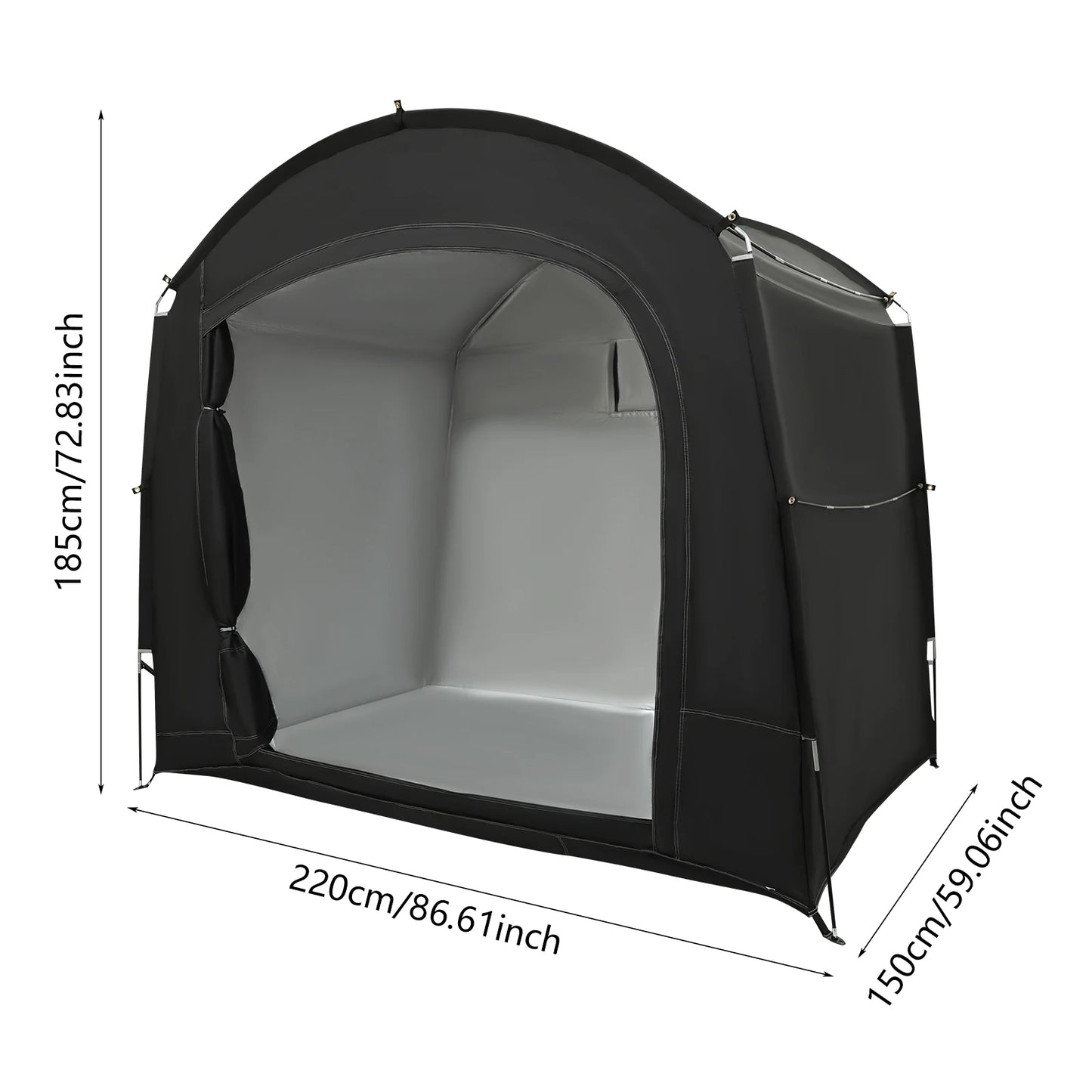 Portable Waterproof Bike Storage Shed Shelter For Bikes