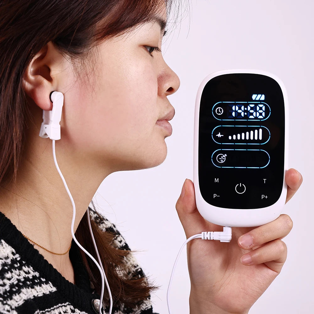 Atang CES Brain Stimulation Device Ear Clip for Sleep Aid
