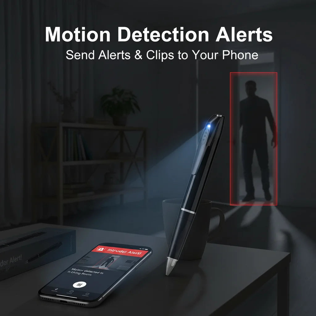 1080P HD Mini Pen Camera With WiFi And Motion Detection
