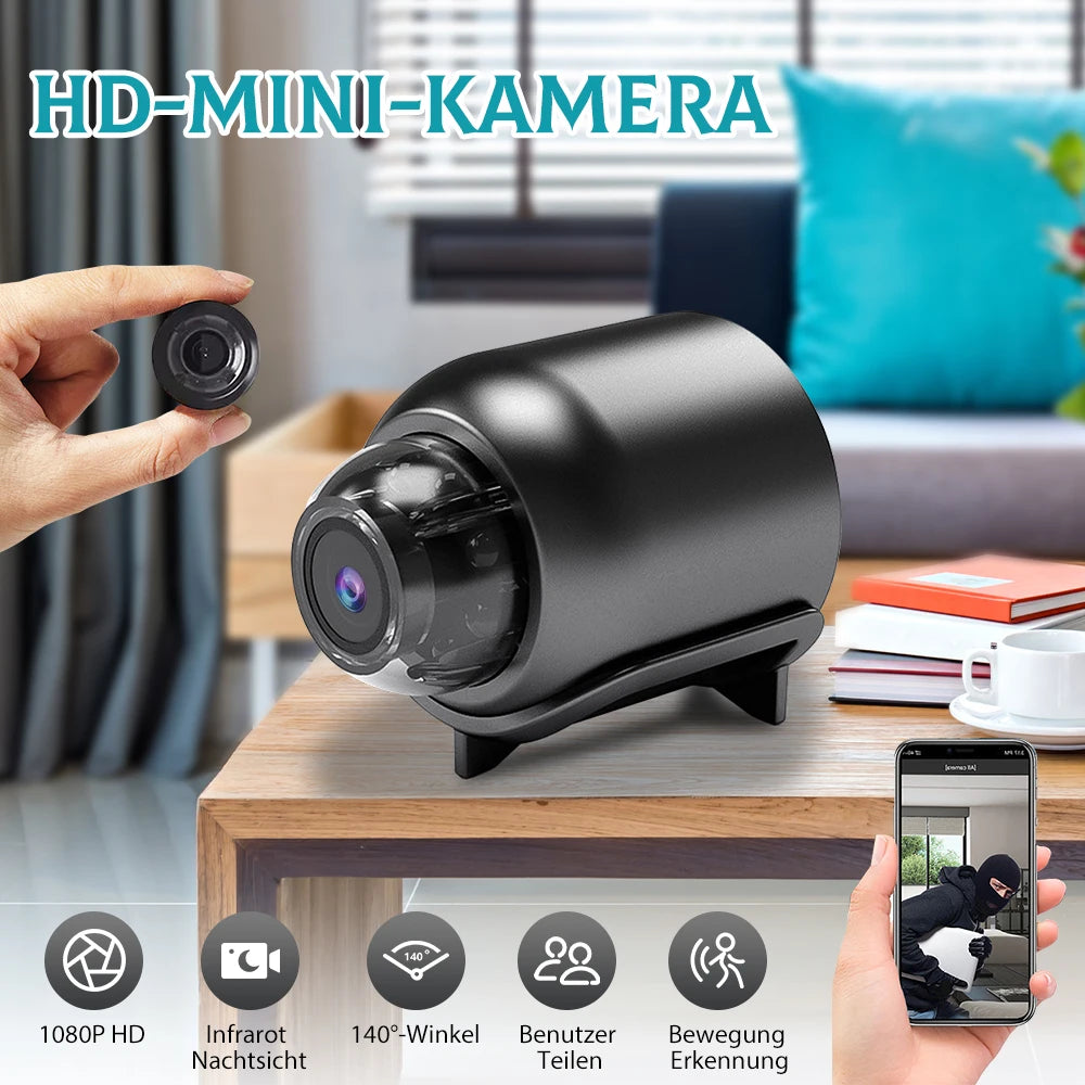 Marzony 1080P Mini WiFi IP Camera Home Security Surveillance