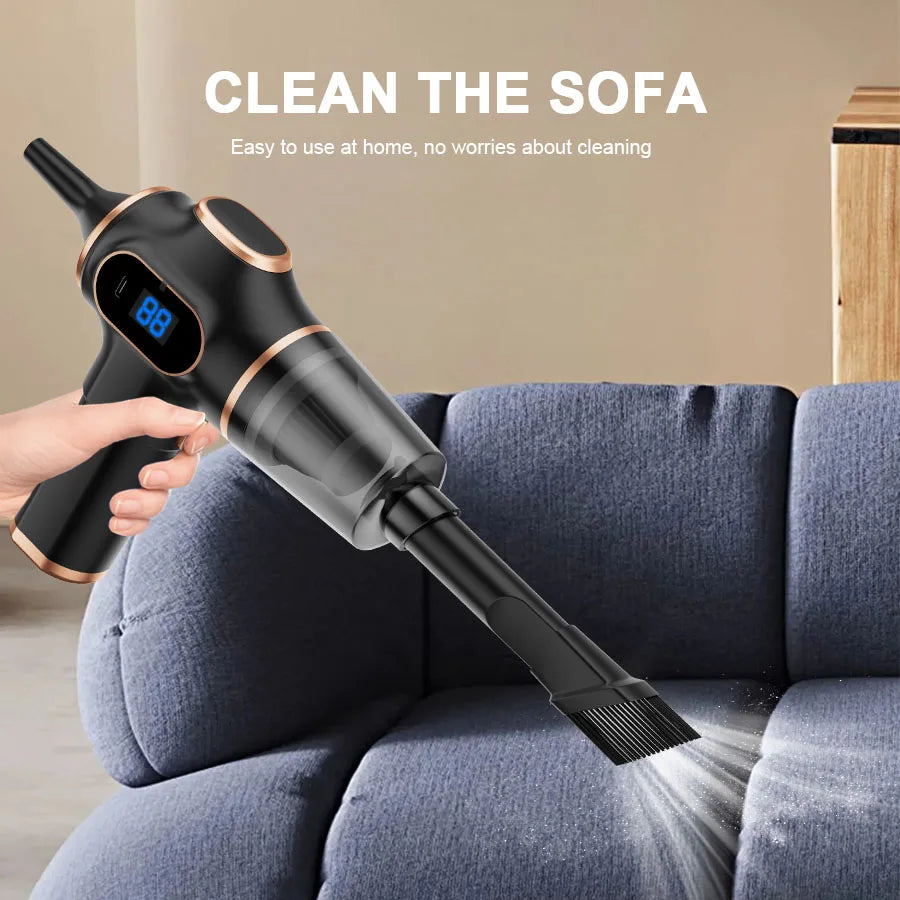ABS Wireless Car Vacuum Cleaner For Home And Auto Use