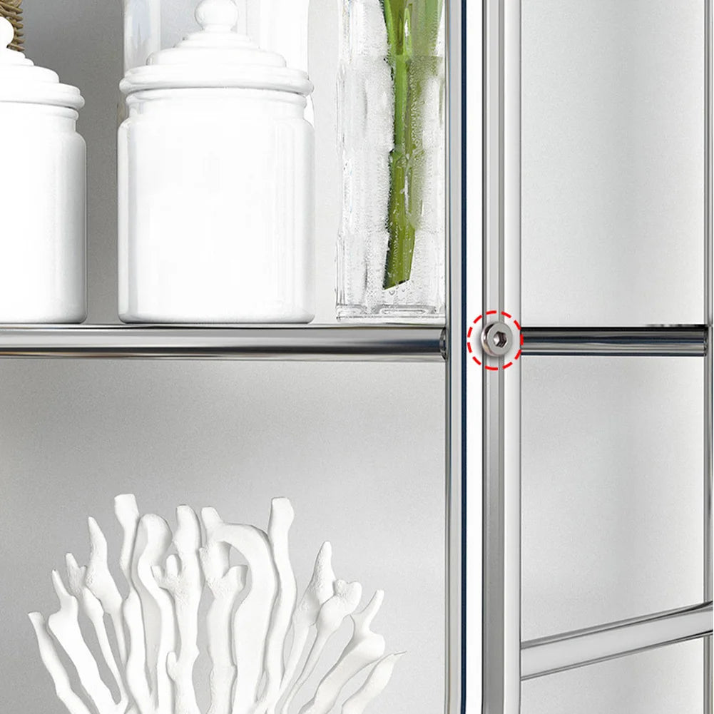 Studyset Over Toilet Storage Shelf 2 Tier Removable Paper Holder