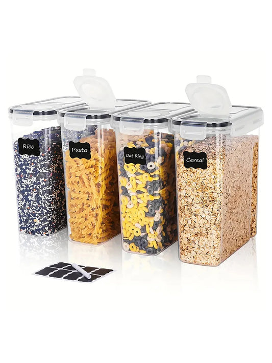 Airtight Food Storage Containers With Lids For Pantry Organization