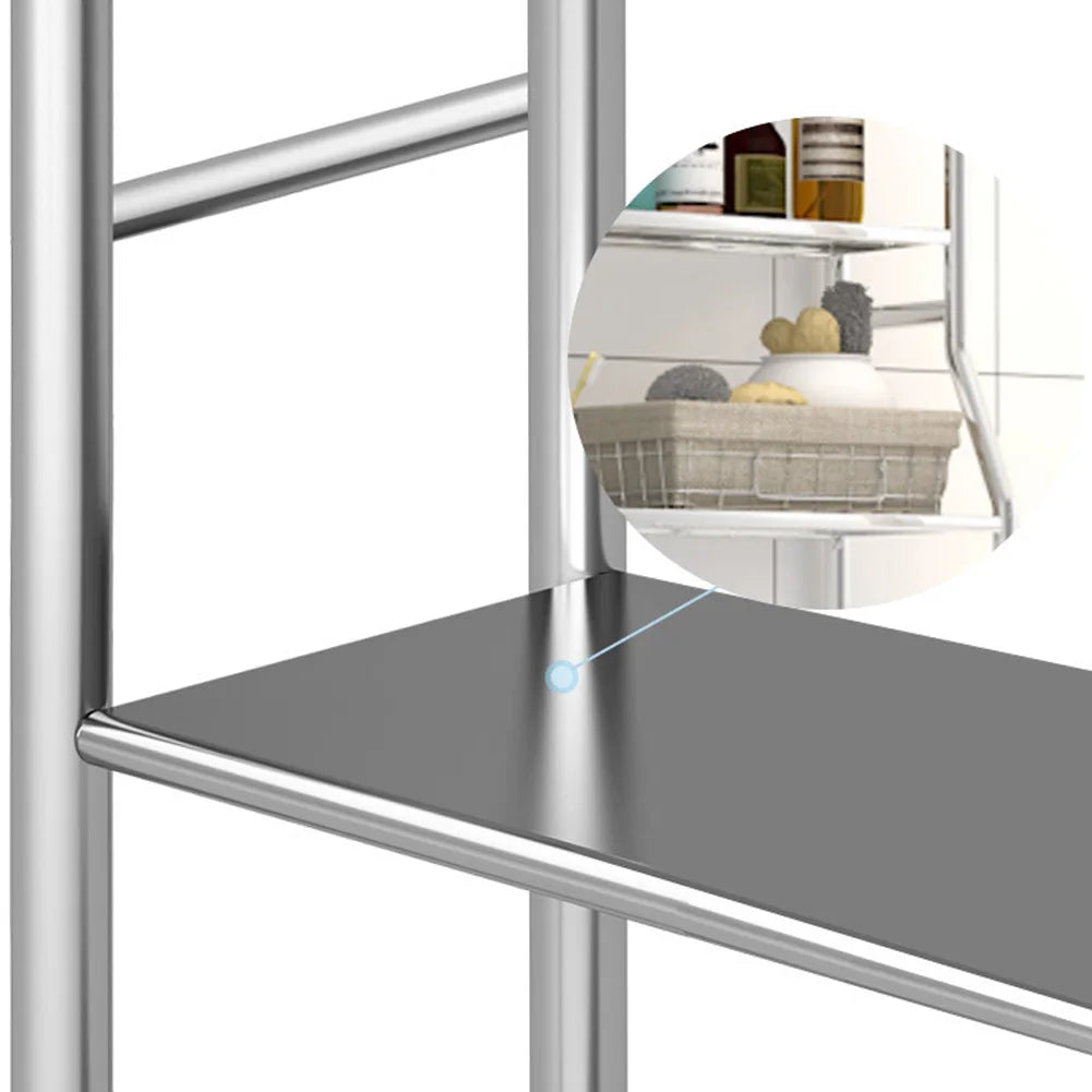 Studyset Over Toilet Storage Shelf 2 Tier Removable Paper Holder