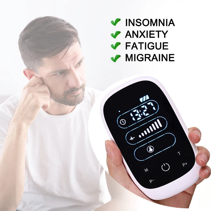 Atang CES Brain Stimulation Device Ear Clip for Sleep Aid