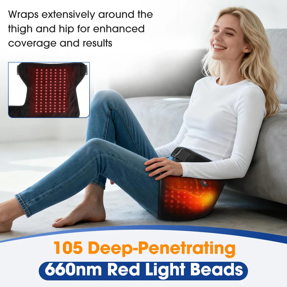 Hailicare USB Charging Heated Hip Support Brace With Far Infrared