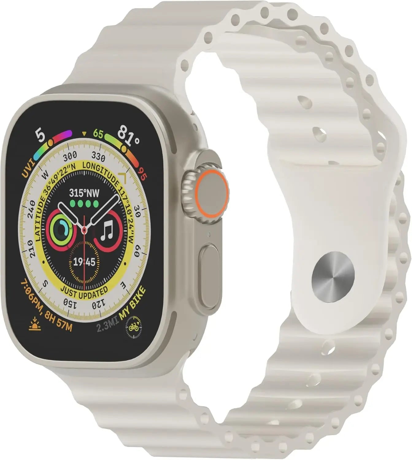Smartwatch For Men And Women With Case 7 Bands Bluetooth Calling