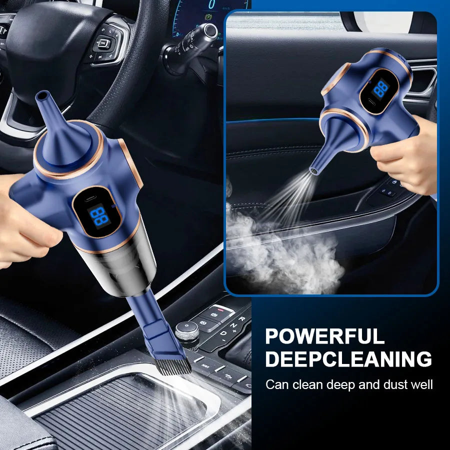 ABS Wireless Car Vacuum Cleaner For Home And Auto Use