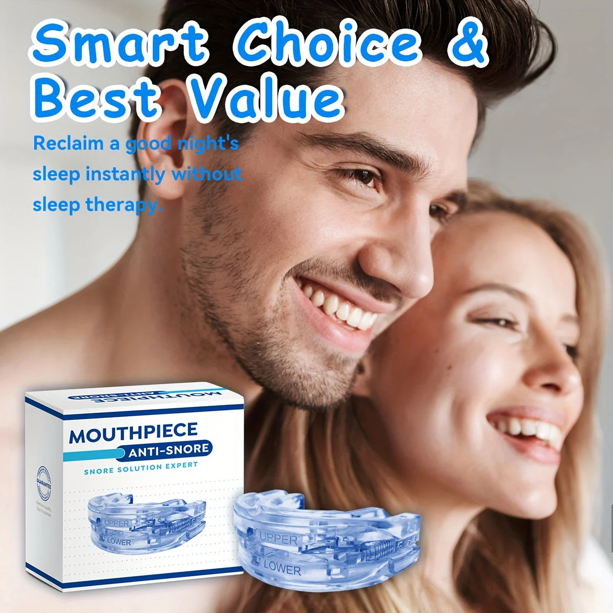 Anti Snore Mouthpiece For Sleep Apnea And Bruxism Relief