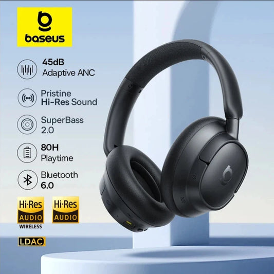 Baseus BH1 EH10 NC Wireless Headphones With Adaptive Hybrid ANC