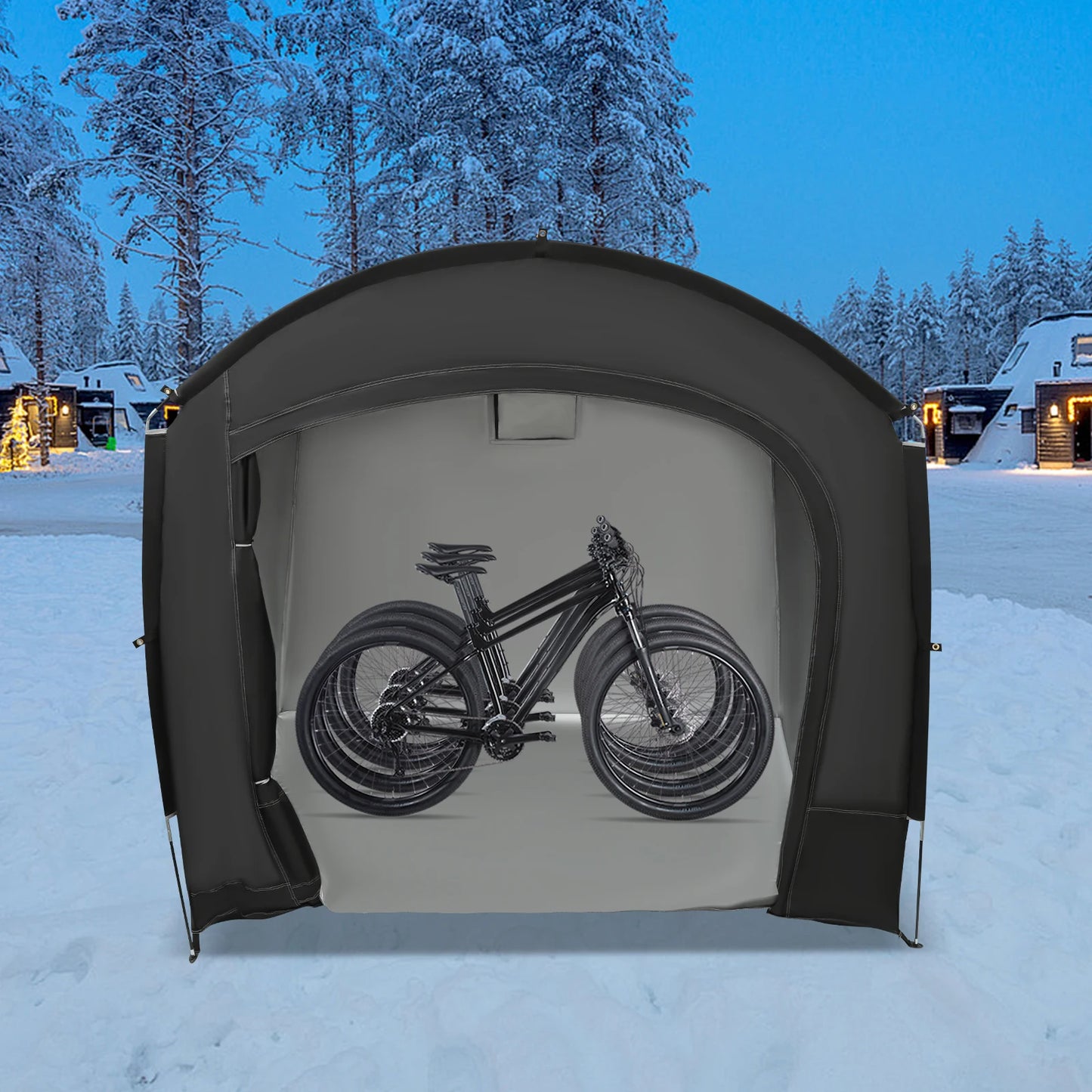 Portable Waterproof Bike Storage Shed Shelter For Bikes