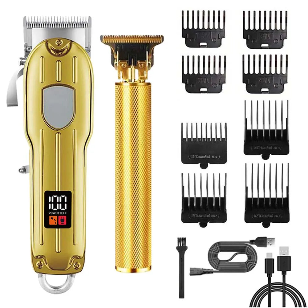 SHUYU Professional Hair Clipper And Trimmer Set For Men
