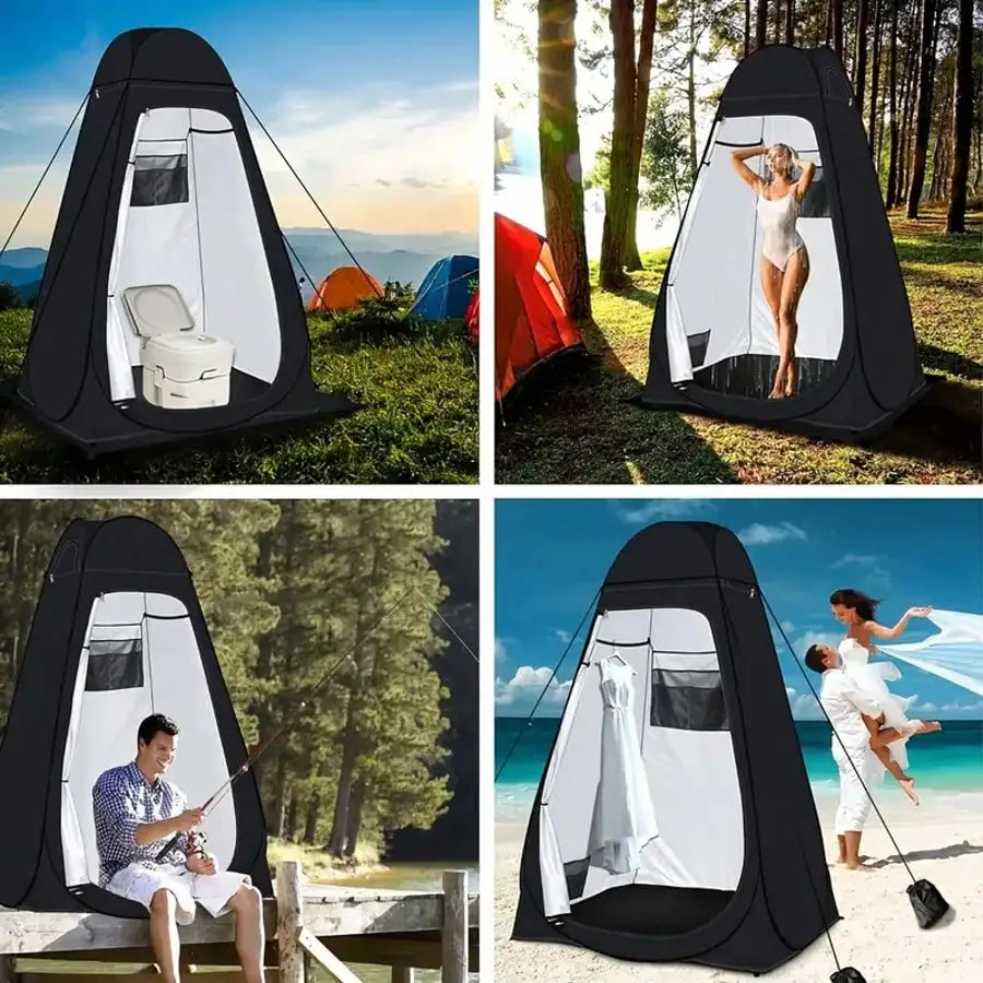 Pop Up Outdoor Camping Privacy Tent for Toilets and Changing