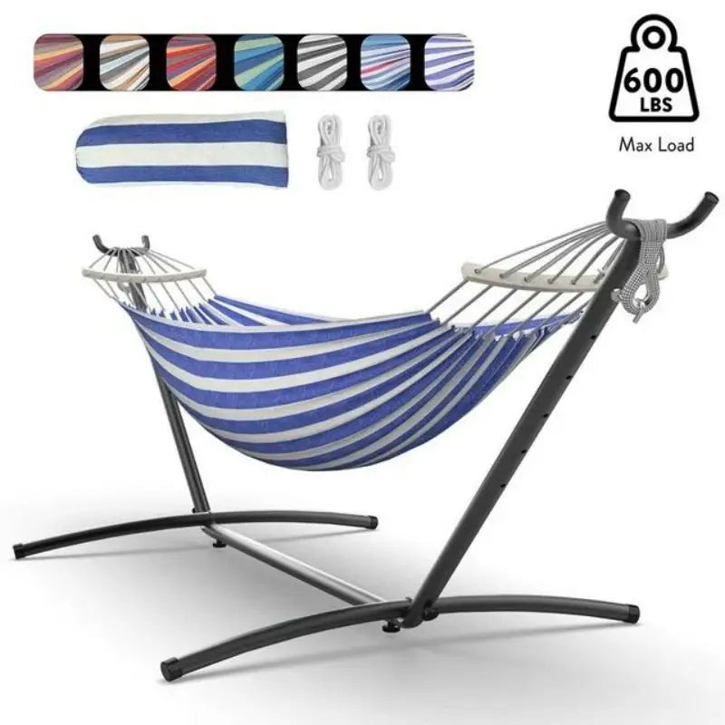 GYROOR Adjustable Stand Hammock With 600lb Capacity