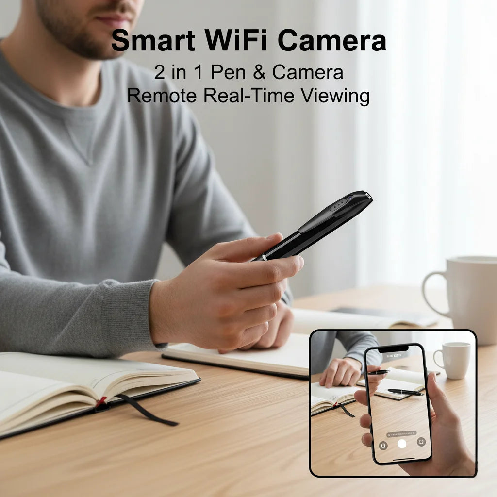 1080P HD Mini Pen Camera With WiFi And Motion Detection