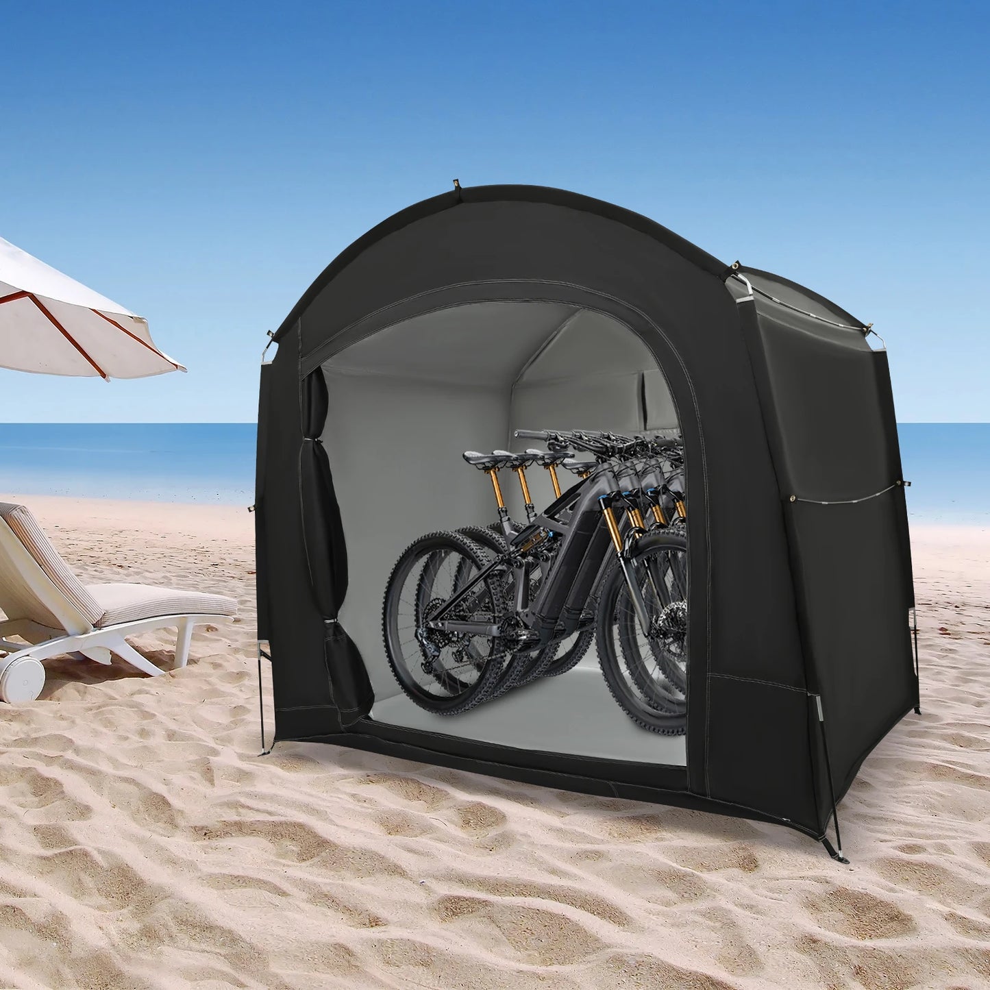 Portable Waterproof Bike Storage Shed Shelter For Bikes