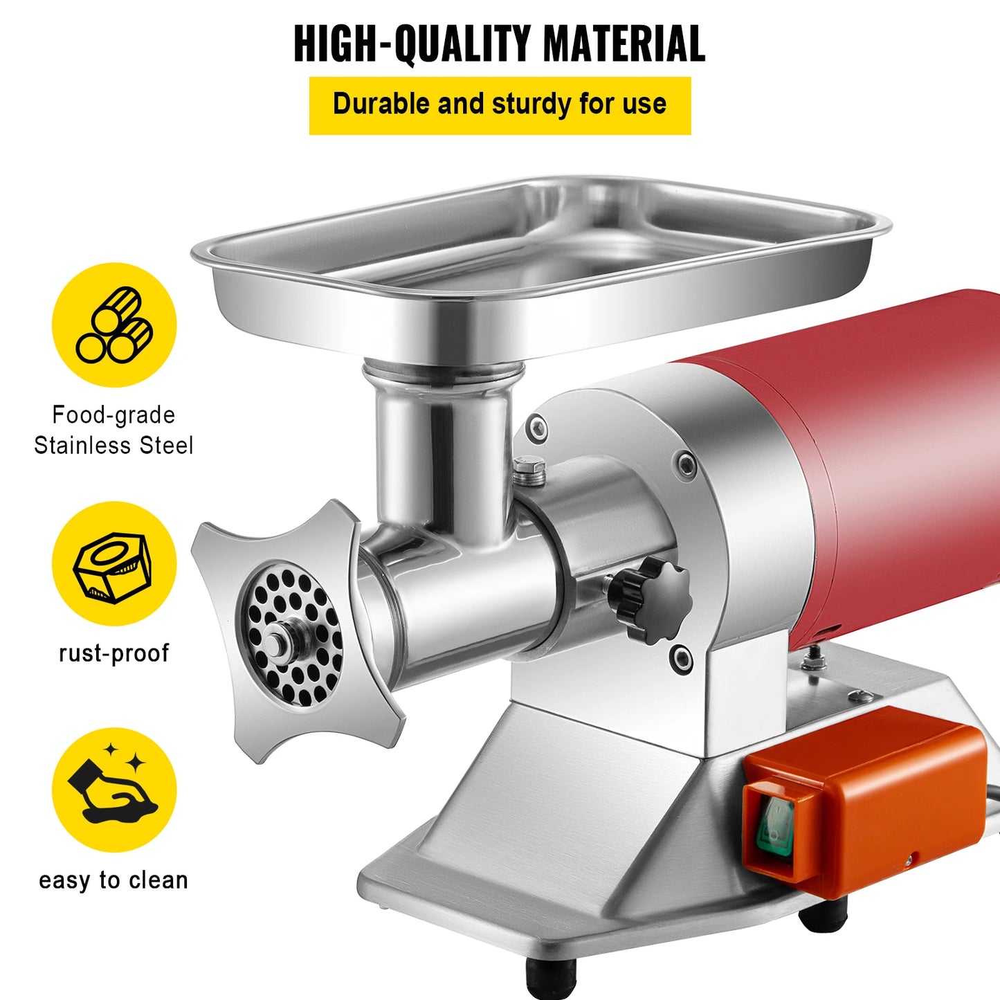 SucceBuy Electric Meat Grinder 250 Kg Per Hour Commercial Processor