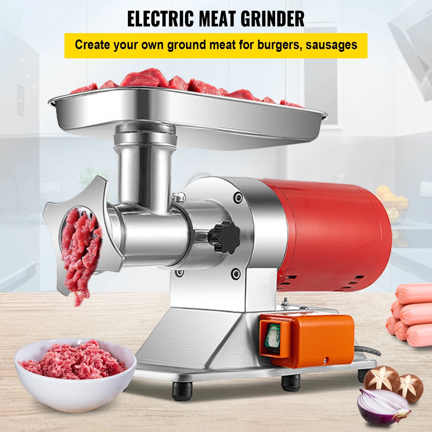 SucceBuy Electric Meat Grinder 250 Kg Per Hour Commercial Processor