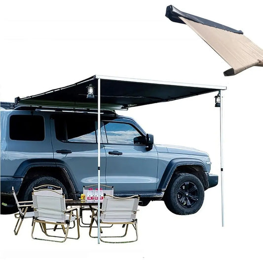 Vehicle Roof Rack Pullout Tent Sun Shade UV50 Plus SUV