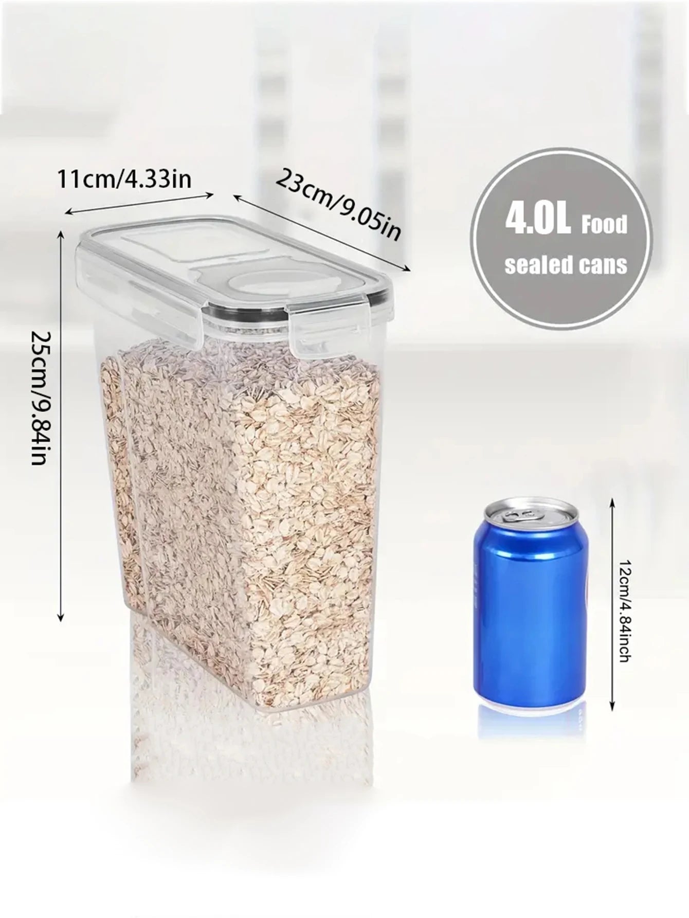 Airtight Food Storage Containers With Lids For Pantry Organization