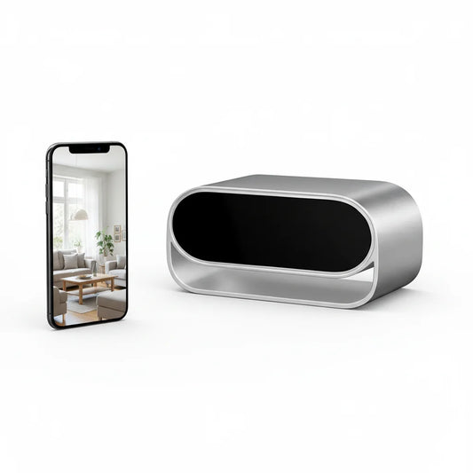 4K WiFi Clock Camera With Night Vision And Motion Detection