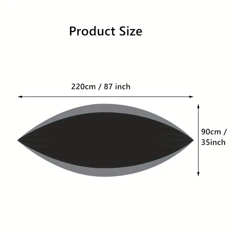 Portable Nylon Camping Hammock For Outdoors And Backpacking
