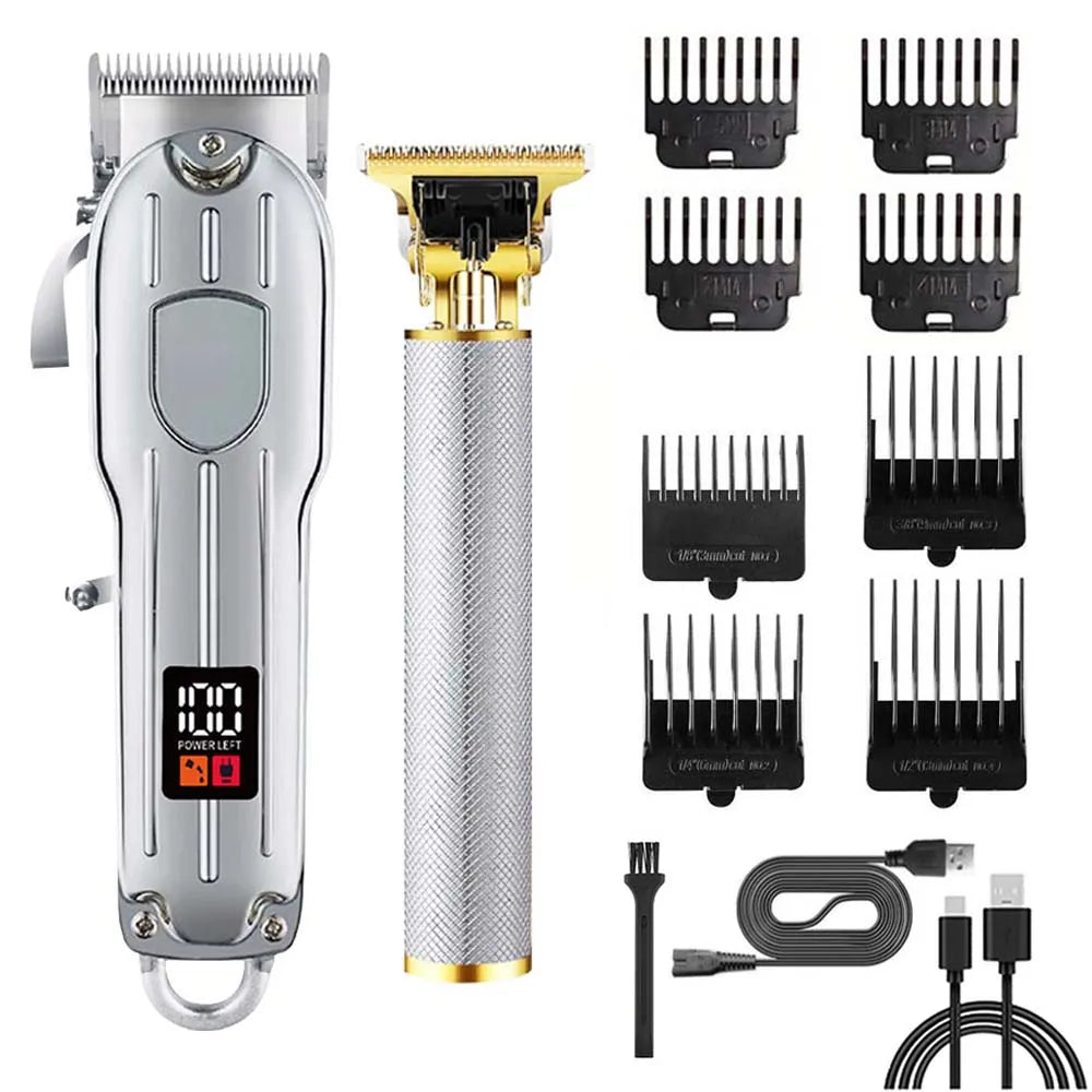 SHUYU Professional Hair Clipper And Trimmer Set For Men