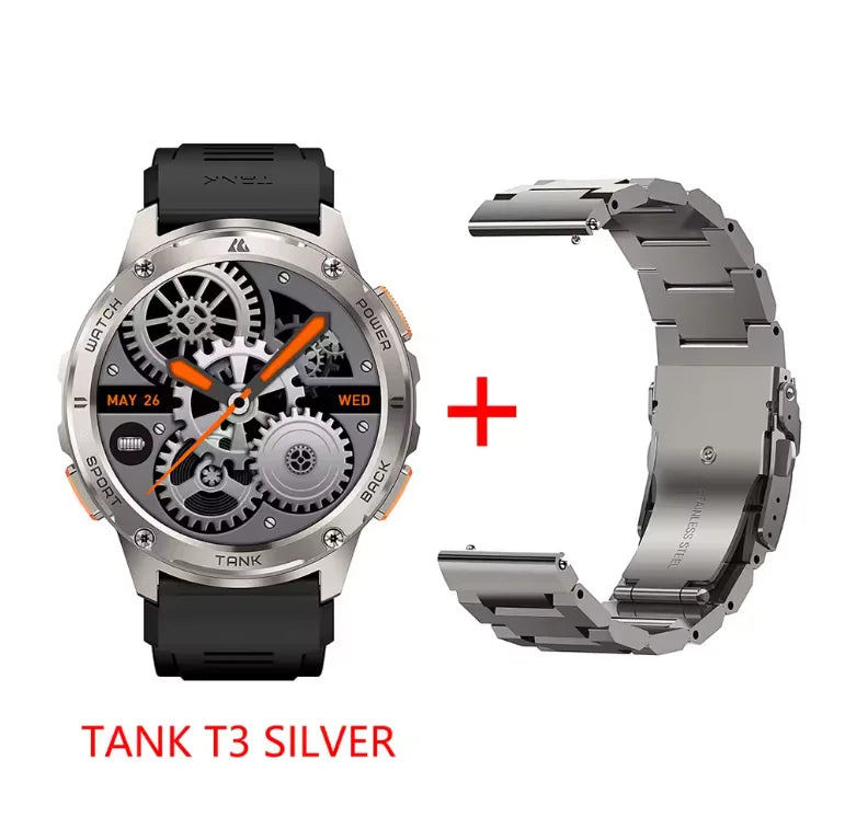 KOSPET Tank T3 Smart Watch For Men With AMOLED Display AI Voice