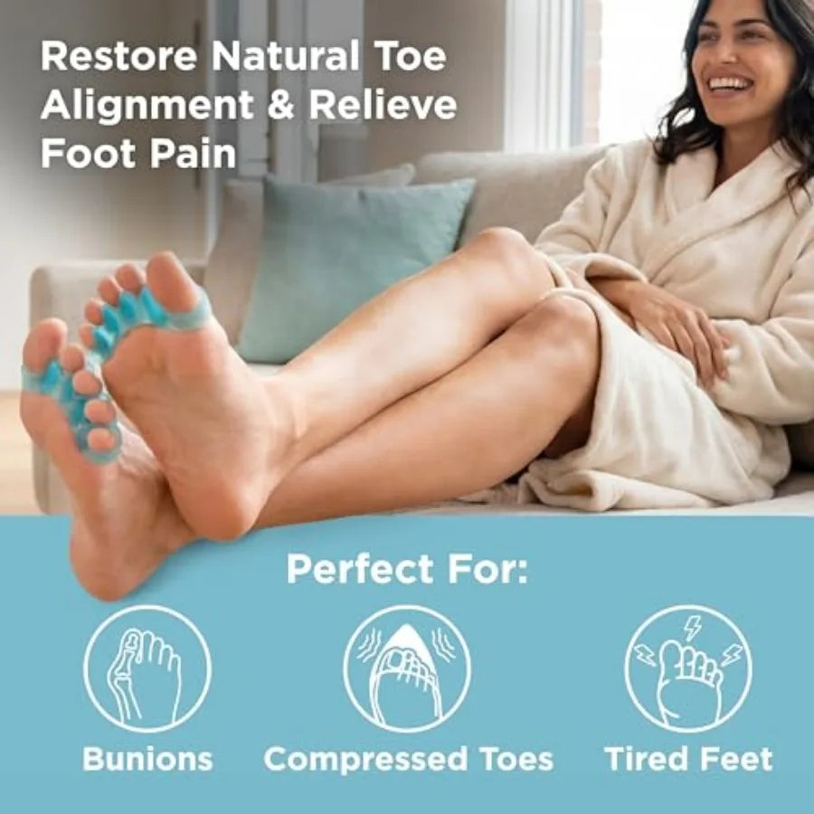 Mind Bodhi Toe Separators For Men And Women Soft Rubber