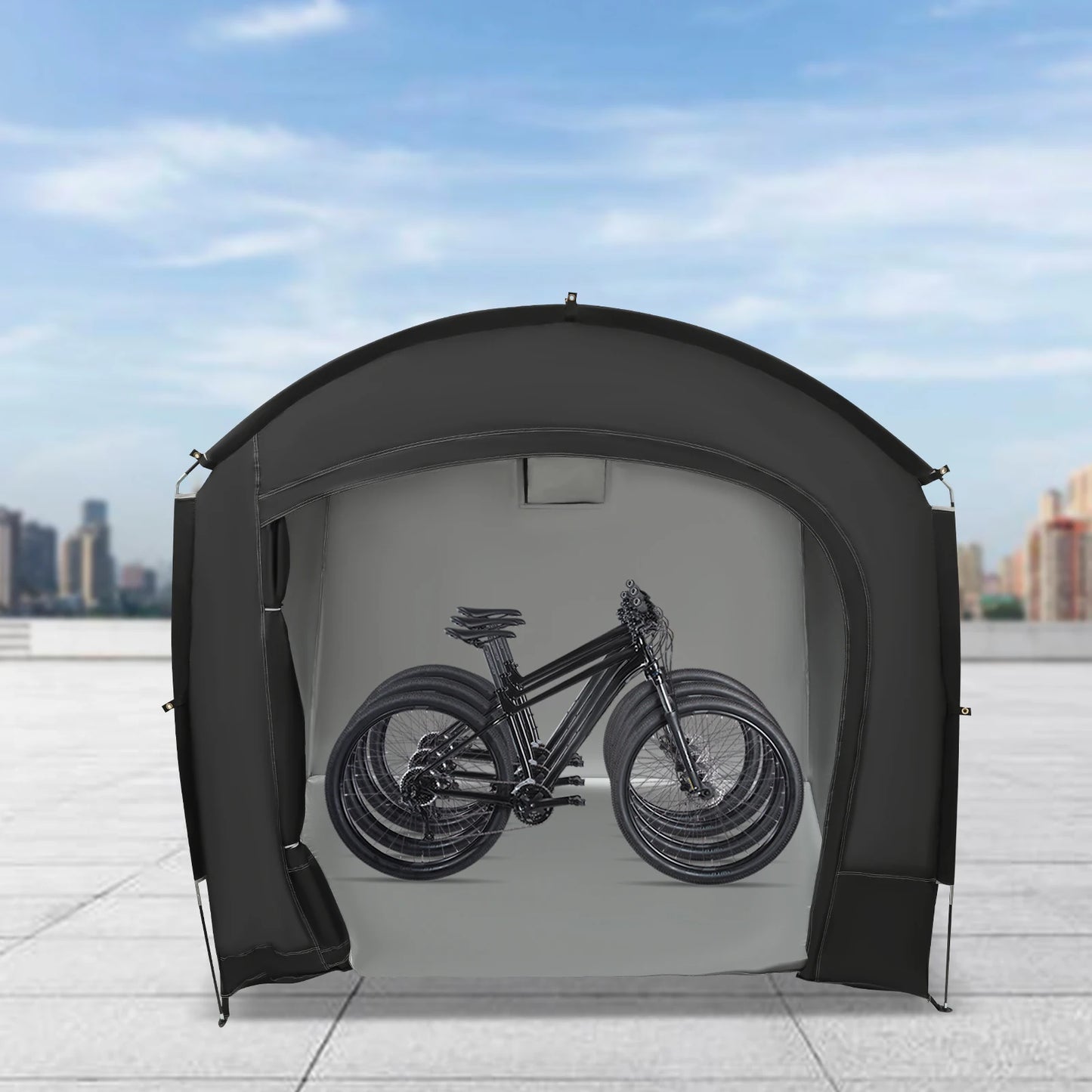 Portable Waterproof Bike Storage Shed Shelter For Bikes