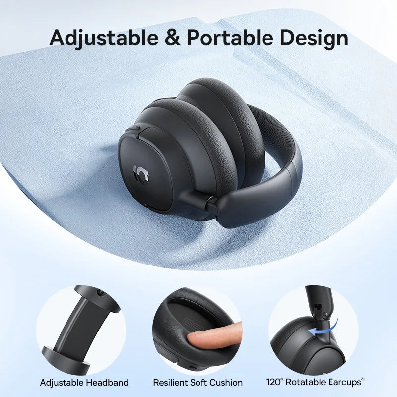 Baseus BH1 EH10 NC Wireless Headphones With Adaptive Hybrid ANC